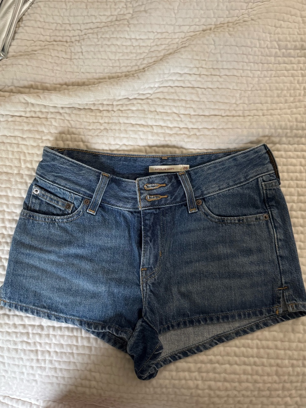 Levi’s Denim Superlow Shorts